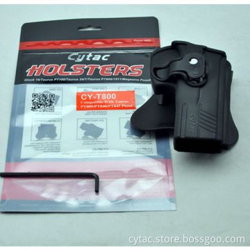 Tactical Polymer Holster as Police Gears, for Military, Army, Law Enforcement